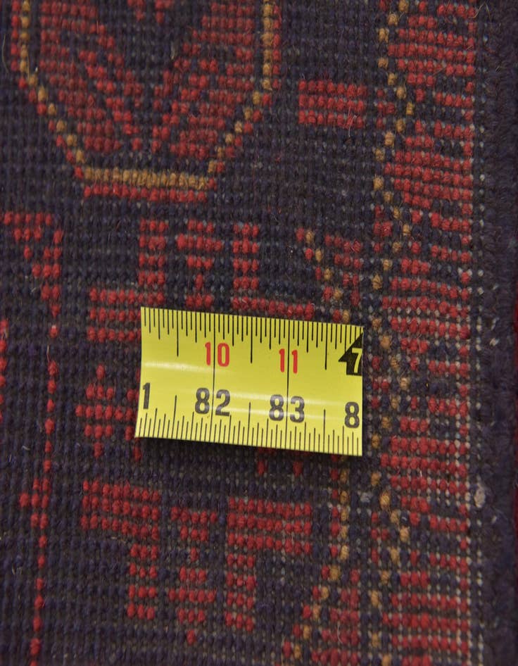 Detail image of 2' 6 x 4'  Hand Knotted Khal Mohammadi Wool Rug