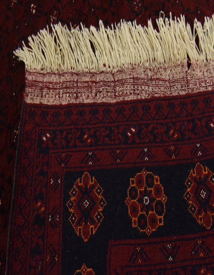 Detail image of 4' 2 x 6' 8 Hand Knotted Khal Mohammadi Oriental Wool Rug