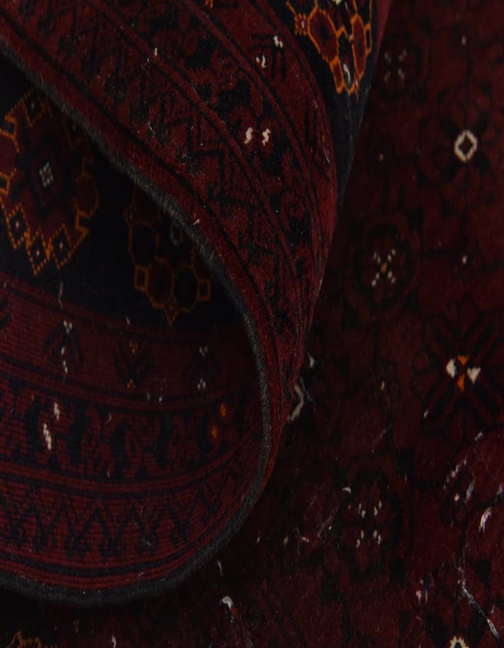 Detail image of 4' 2 x 6' 8 Hand Knotted Khal Mohammadi Oriental Wool Rug