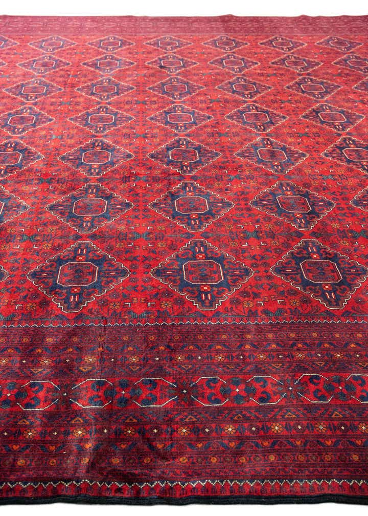 12' 8 x 19' 6 Hand Knotted Khal Mohammadi Wool Rug