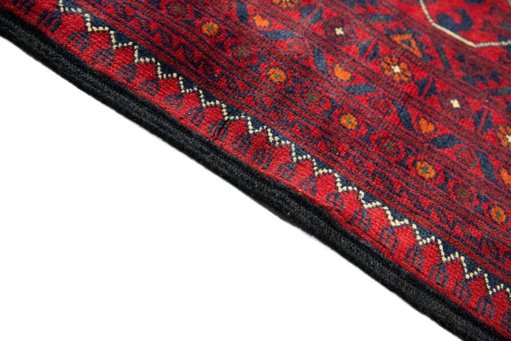 Detail image of 12' 8 x 19' 6 Hand Knotted Khal Mohammadi Wool Rug