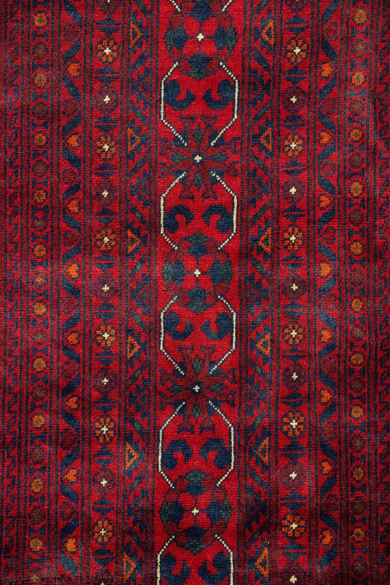 12' 8 x 19' 6 Hand Knotted Khal Mohammadi Wool Rug
