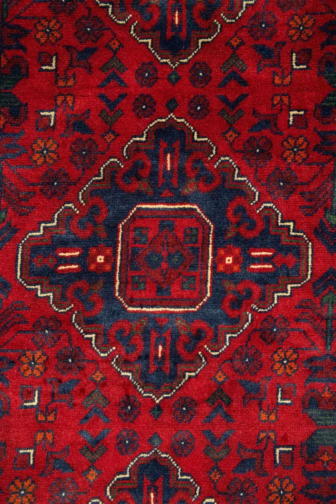 12' 8 x 19' 6 Hand Knotted Khal Mohammadi Wool Rug