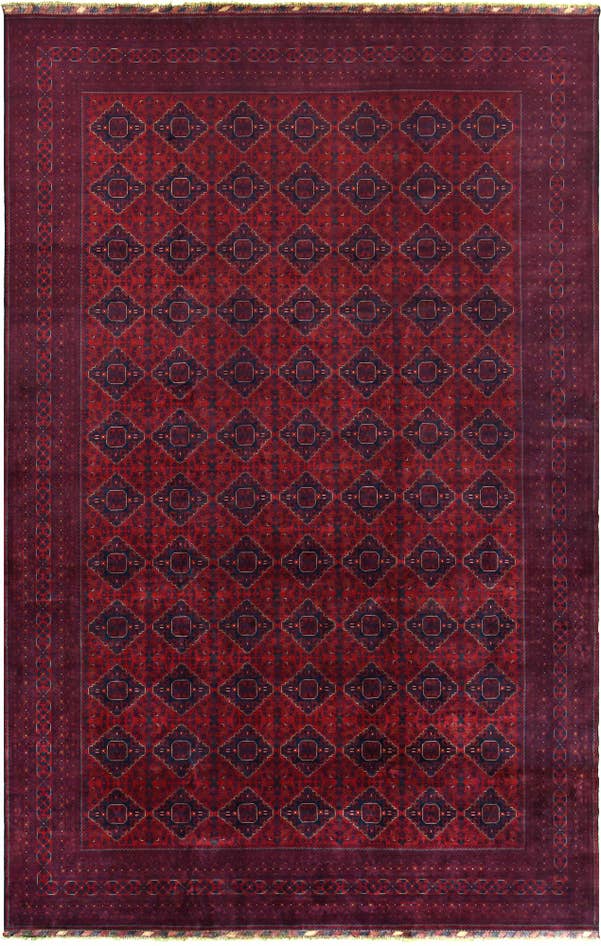 Detail image of 12' 8 x 19' 6 Hand Knotted Khal Mohammadi Wool Rug