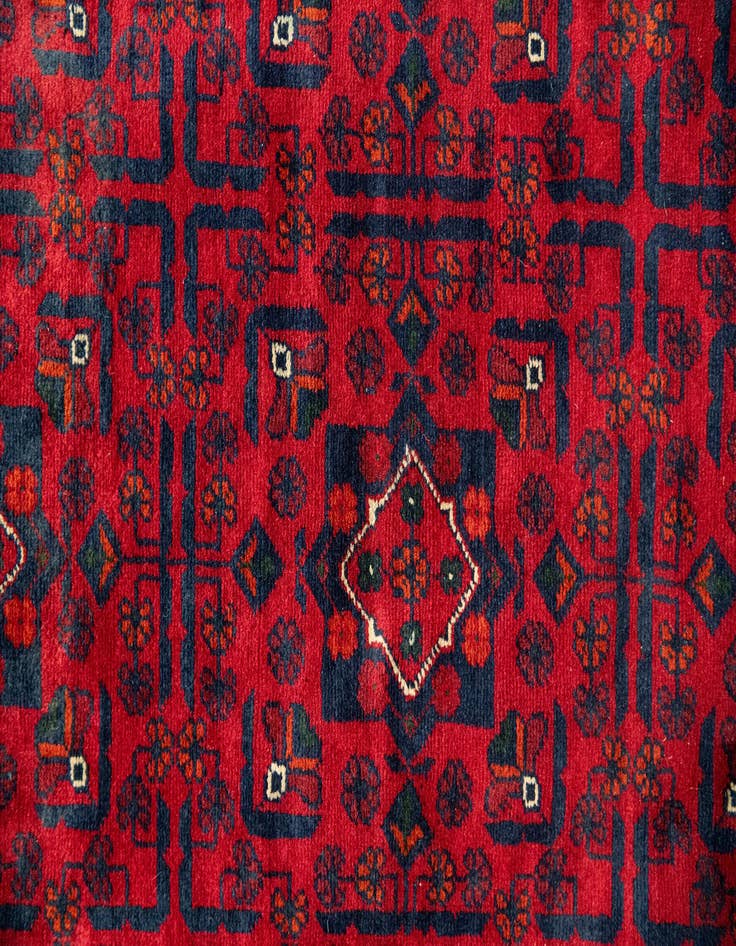 Detail image of 9' 10 x 16' 2  Hand Knotted Khal Mohammadi Wool Rug