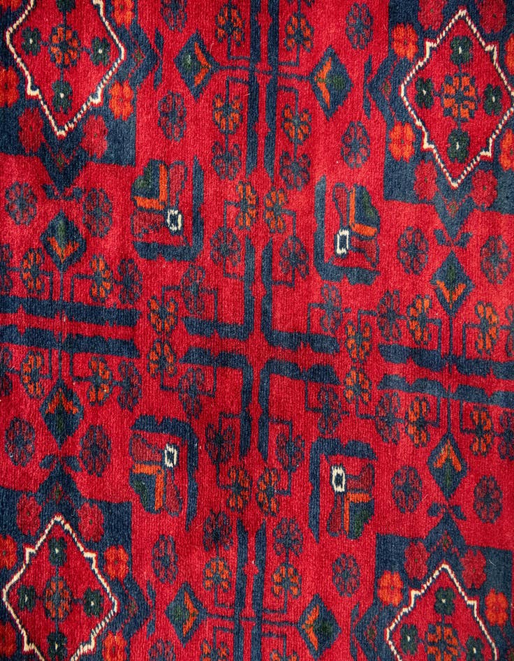 Detail image of 9' 10 x 16' 2  Hand Knotted Khal Mohammadi Wool Rug
