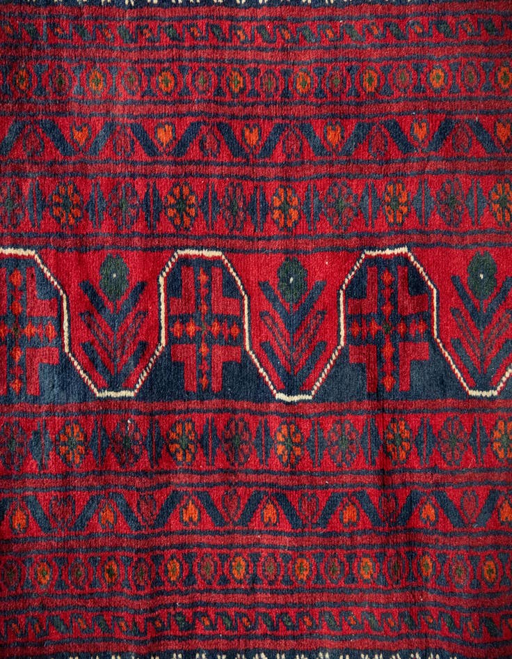 Detail image of 9' 10 x 16' 2  Hand Knotted Khal Mohammadi Wool Rug