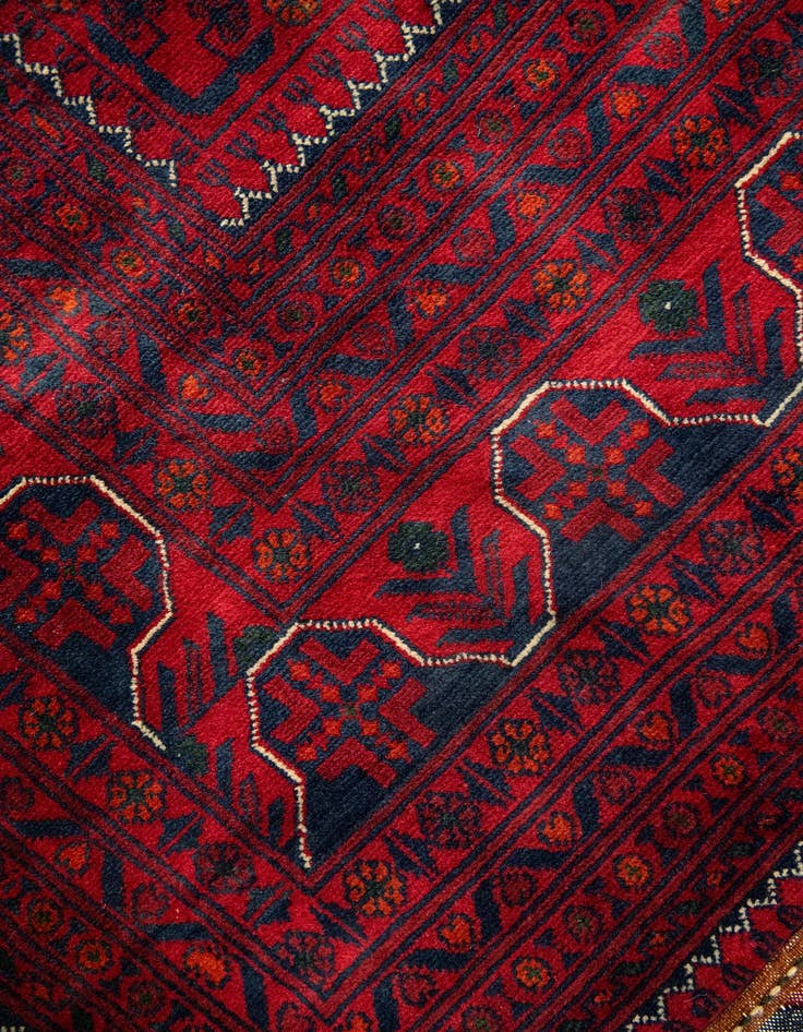 Detail image of 9' 10 x 16' 2  Hand Knotted Khal Mohammadi Wool Rug