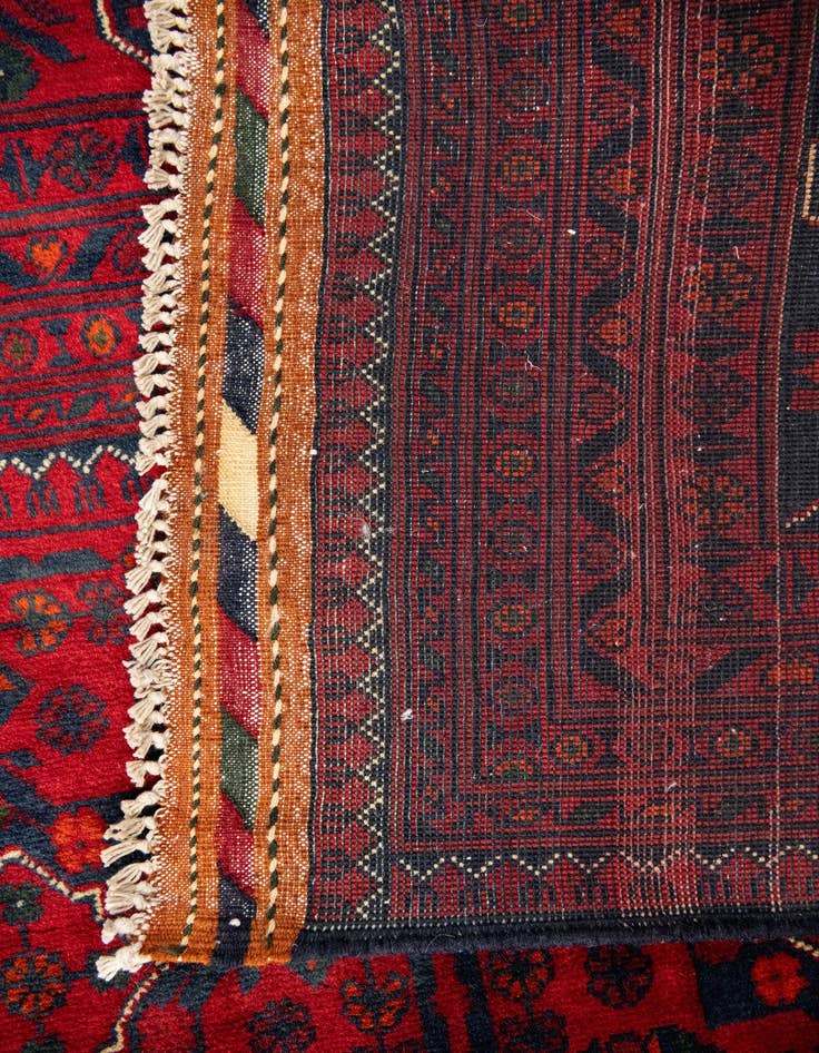 Detail image of 9' 10 x 16' 2  Hand Knotted Khal Mohammadi Wool Rug