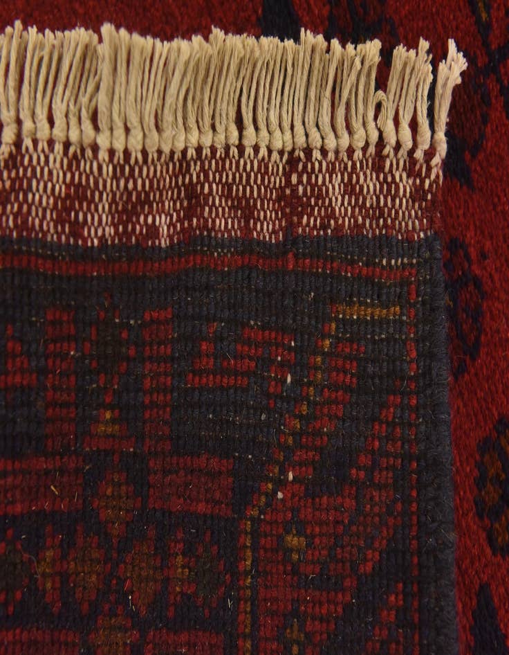 Detail image of 2' 8 x 4' 2  Hand Knotted Khal Mohammadi Wool Rug