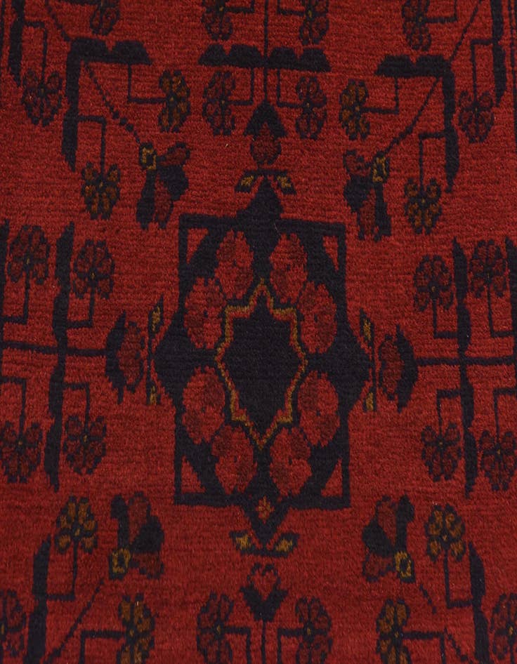 Detail image of 2' 8 x 4' 2  Hand Knotted Khal Mohammadi Wool Rug