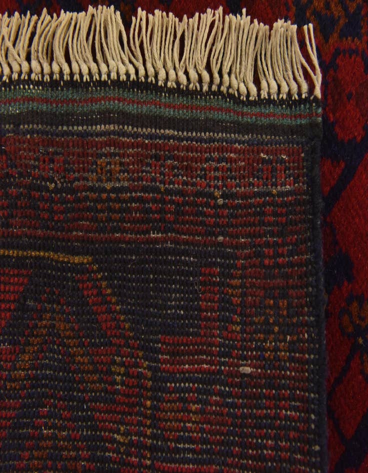 Detail image of 2' 7 x 4' 2 Hand Knotted Khal Mohammadi Wool Rug