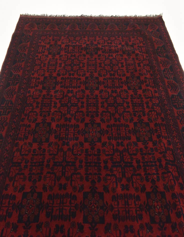 Detail image of 6' 10 x 9' 9 Hand Knotted Khal Mohammadi Wool Rug