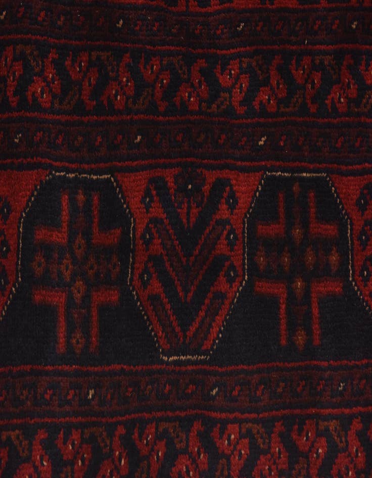 Detail image of 6' 10 x 9' 9 Hand Knotted Khal Mohammadi Wool Rug