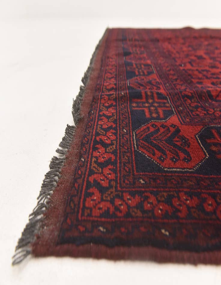 Detail image of 6' 10 x 9' 9 Hand Knotted Khal Mohammadi Wool Rug