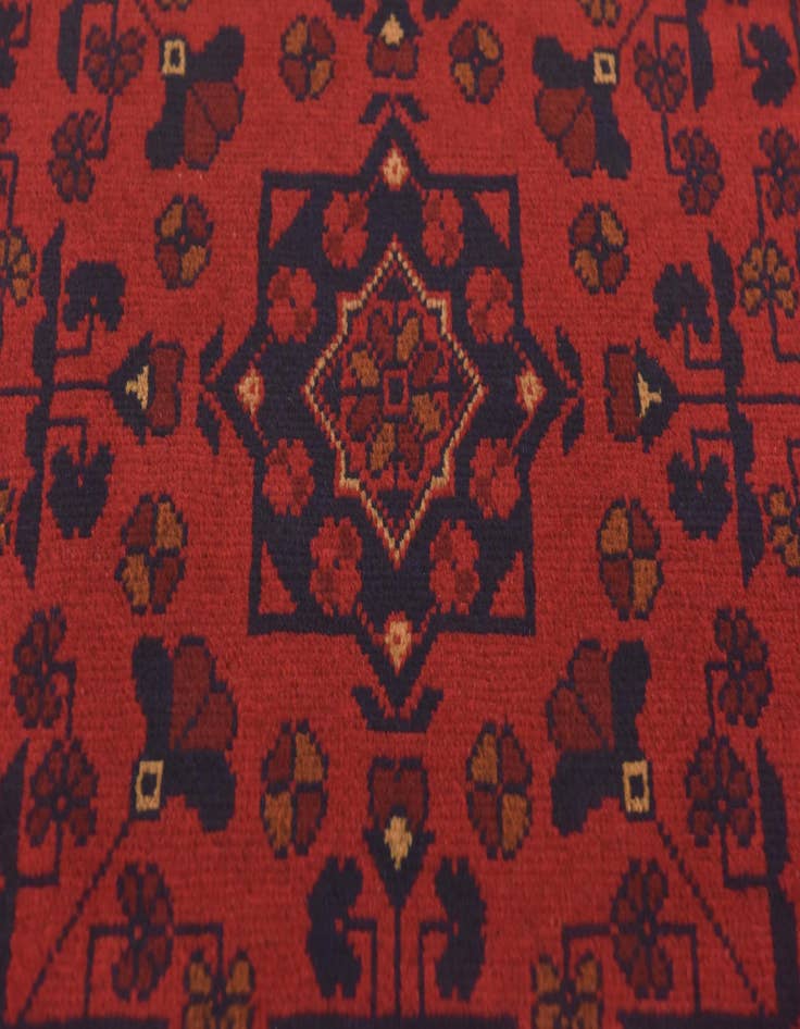 Detail image of 2' 7 x 4' 1  Hand Knotted Khal Mohammadi Wool Rug