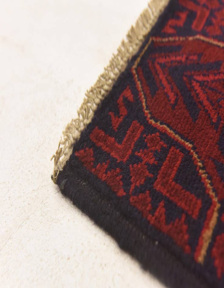 Detail image of 2' 7 x 4' 1  Hand Knotted Khal Mohammadi Wool Rug