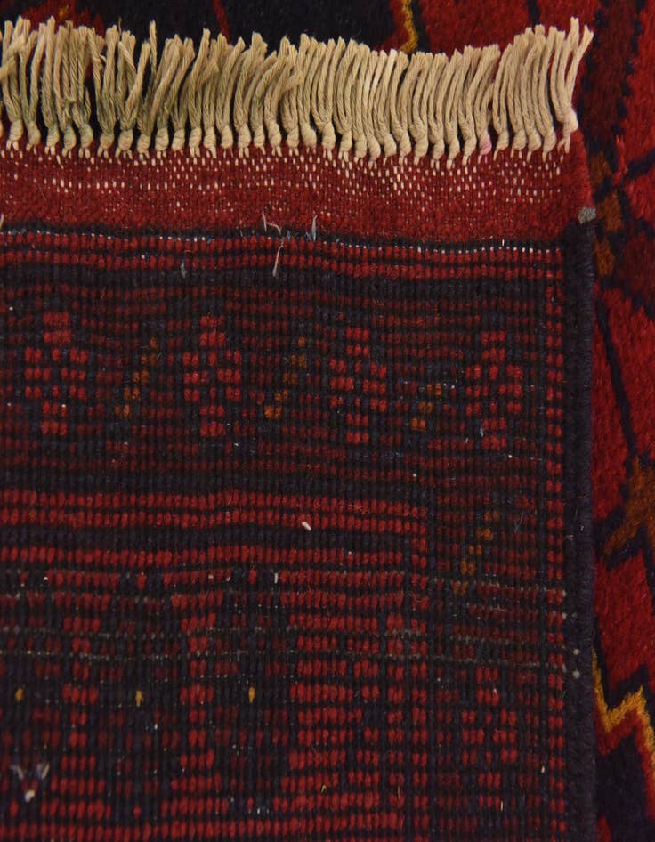 Detail image of 2' 6 x 4'  Hand Knotted Khal Mohammadi Wool Rug