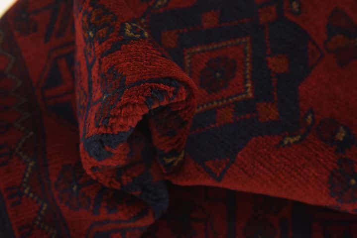 2' 7 x 4' 2 Hand Knotted Khal Mohammadi Wool Rug