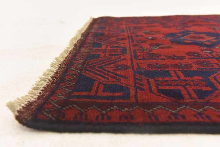 2' 7 x 4' 2 Hand Knotted Khal Mohammadi Wool Rug