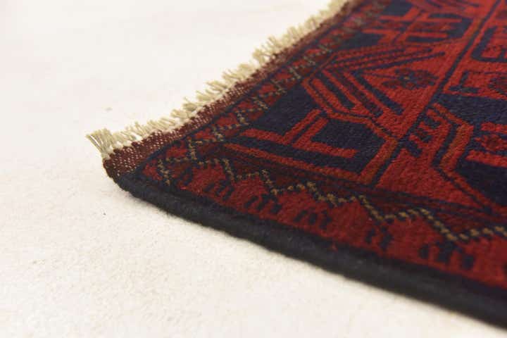 2' 7 x 4' 2 Hand Knotted Khal Mohammadi Wool Rug