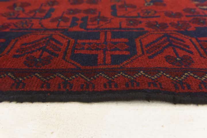 2' 7 x 4' 2 Hand Knotted Khal Mohammadi Wool Rug