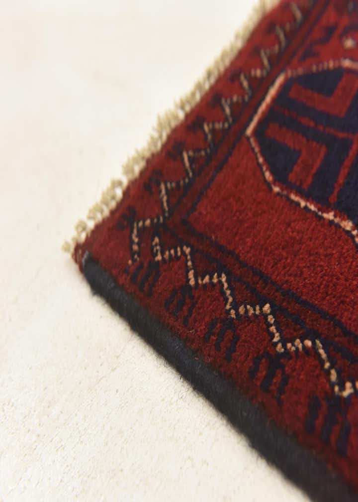 2' 7 x 4' 1 Hand Knotted Khal Mohammadi Wool Rug