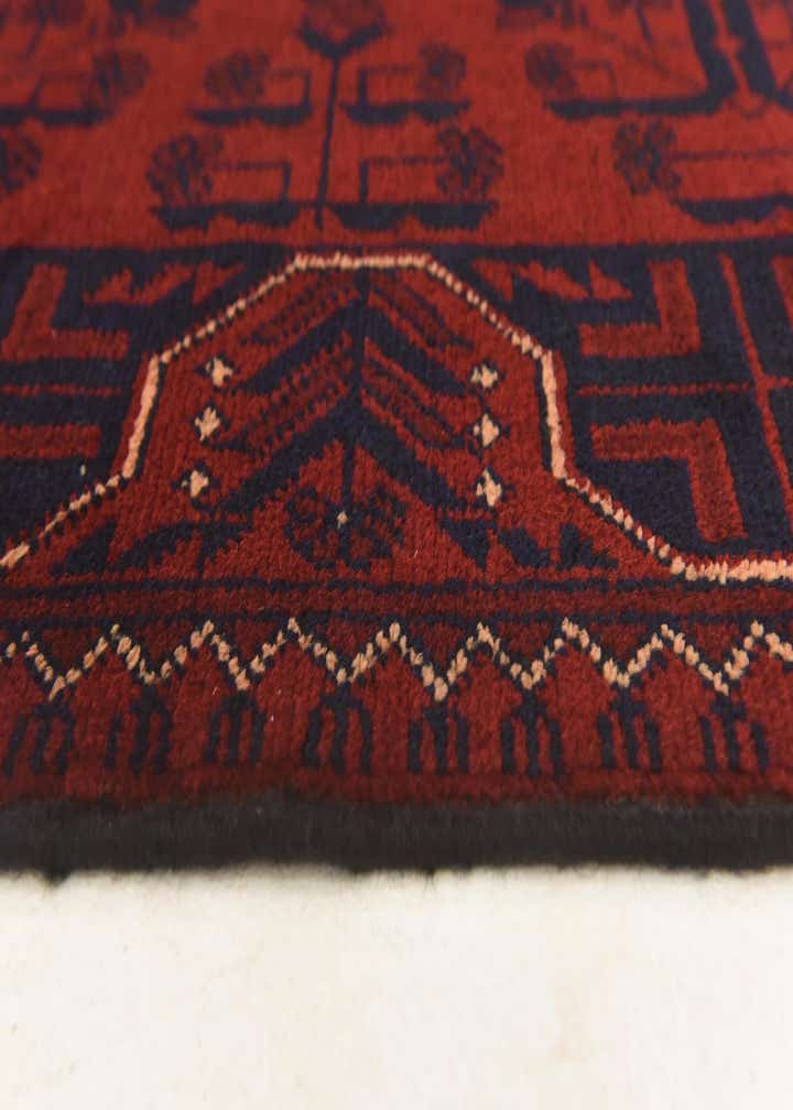 2' 7 x 4' 1 Hand Knotted Khal Mohammadi Wool Rug