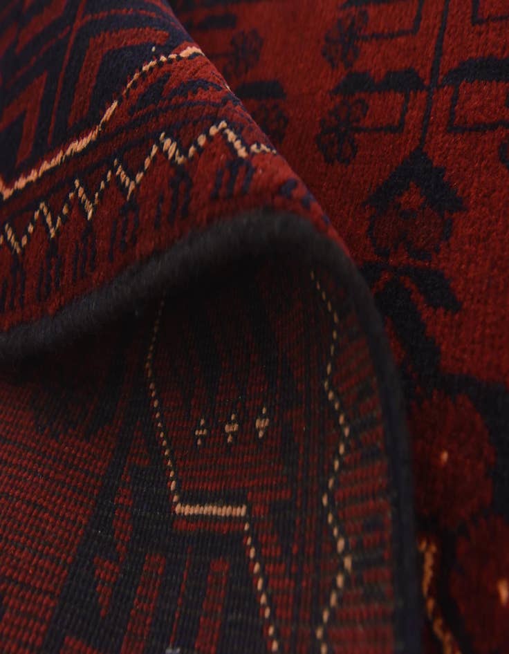 Detail image of 2' 7 x 4' 1  Hand Knotted Khal Mohammadi Wool Rug