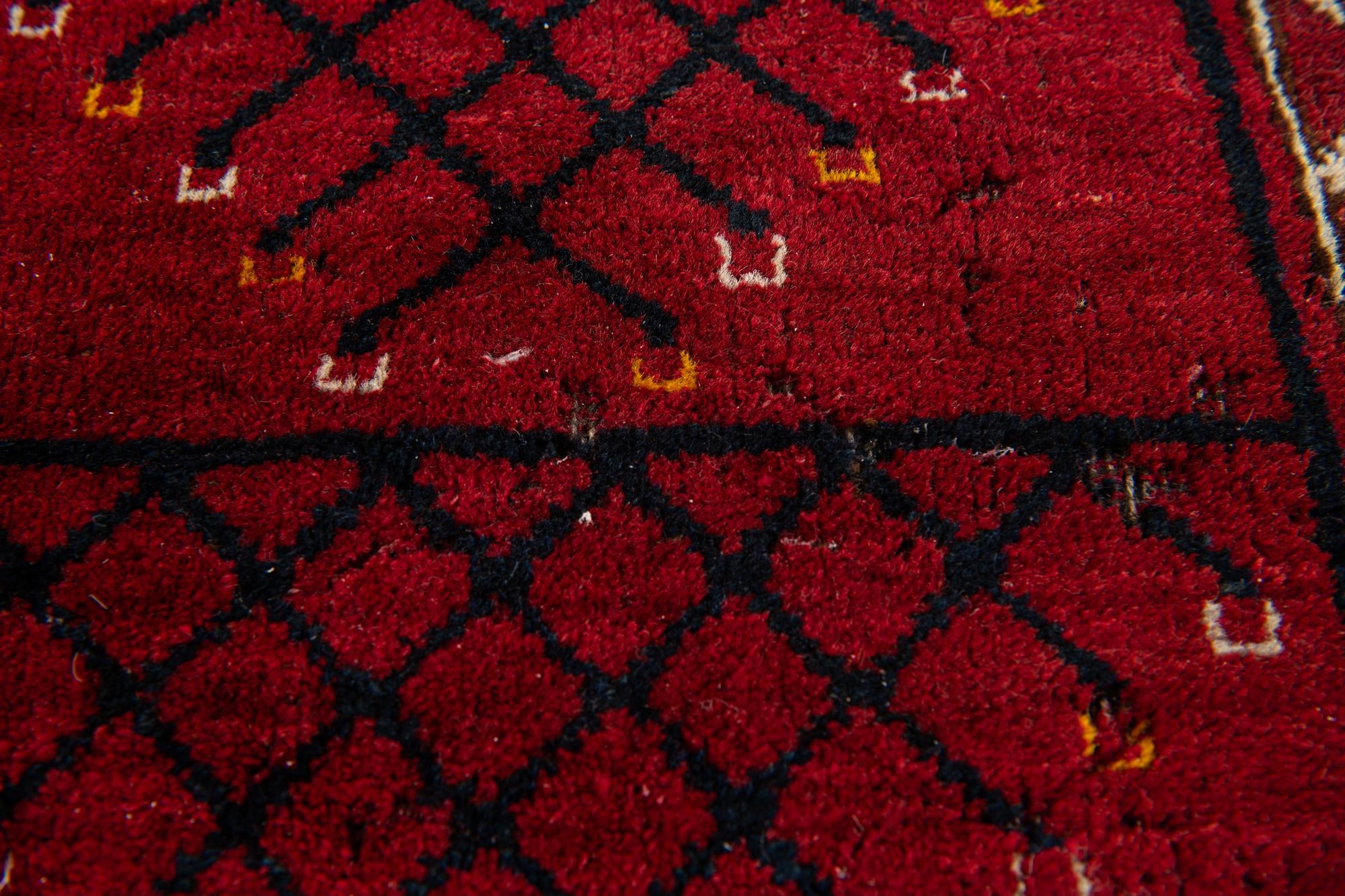 6' 2 x 8' Hand Knotted Khal Mohammadi Oriental Wool Rug