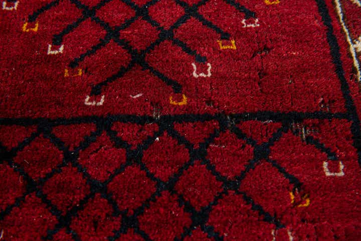 6' 2 x 8' Hand Knotted Khal Mohammadi Oriental Wool Rug
