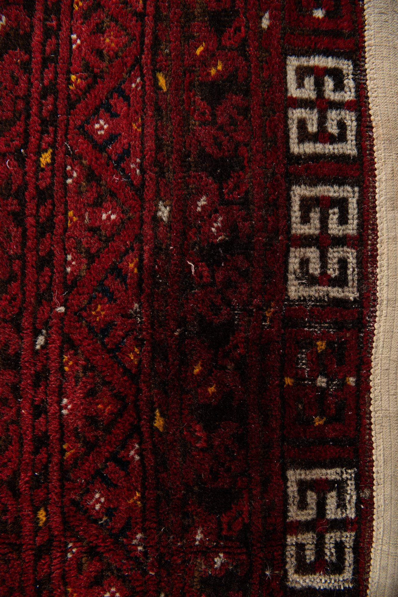 6' 2 x 8' Hand Knotted Khal Mohammadi Oriental Wool Rug