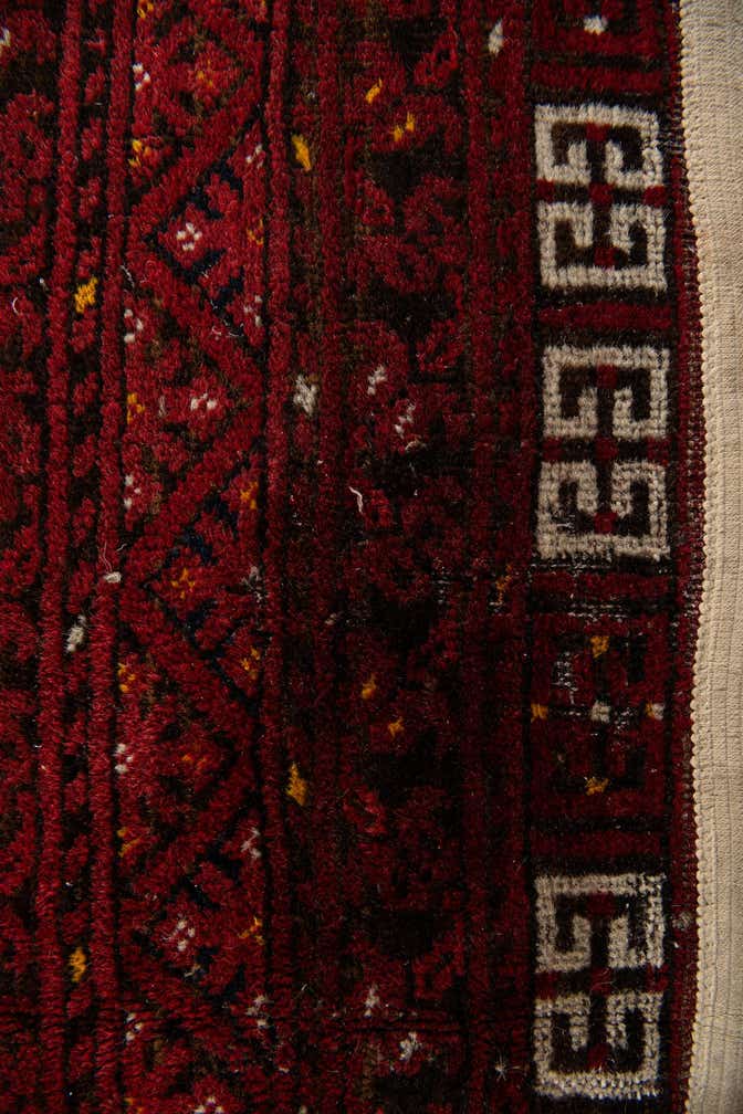 6' 2 x 8' Hand Knotted Khal Mohammadi Oriental Wool Rug