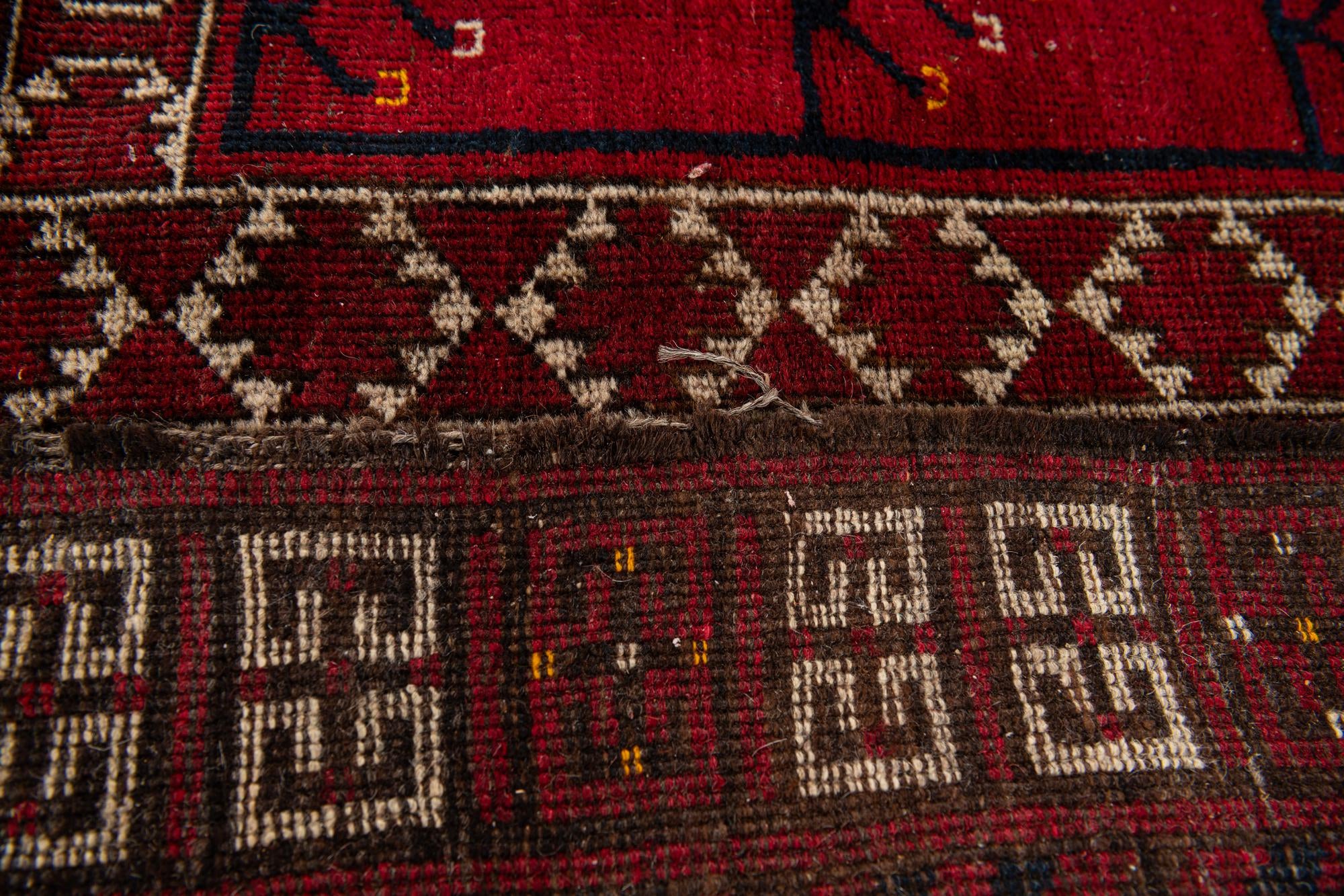 6' 2 x 8' Hand Knotted Khal Mohammadi Oriental Wool Rug