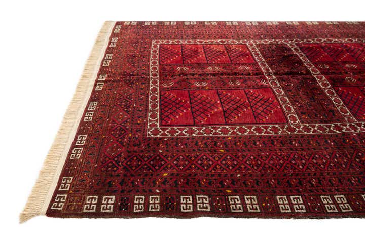 6' 2 x 8' Hand Knotted Khal Mohammadi Oriental Wool Rug