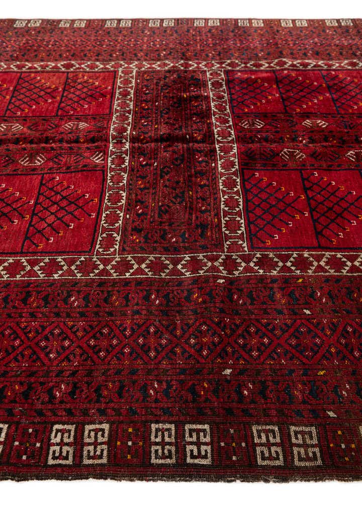 6' 2 x 8' Hand Knotted Khal Mohammadi Oriental Wool Rug