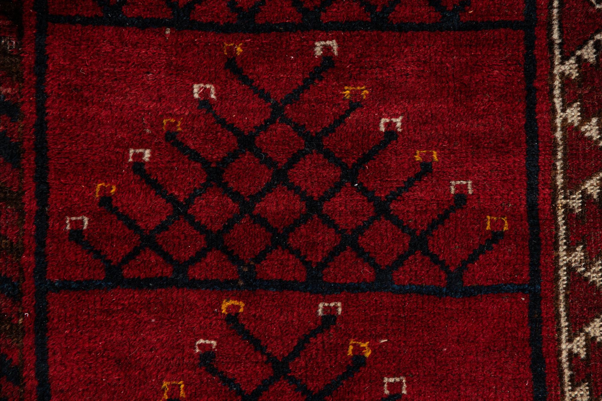 6' 2 x 8' Hand Knotted Khal Mohammadi Oriental Wool Rug