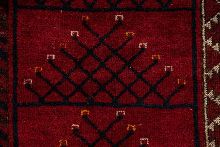 6' 2 x 8' Hand Knotted Khal Mohammadi Oriental Wool Rug