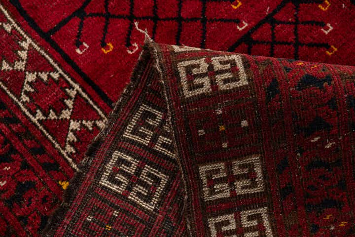 6' 2 x 8' Hand Knotted Khal Mohammadi Oriental Wool Rug