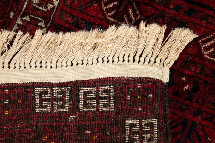 6' 2 x 8' Hand Knotted Khal Mohammadi Oriental Wool Rug
