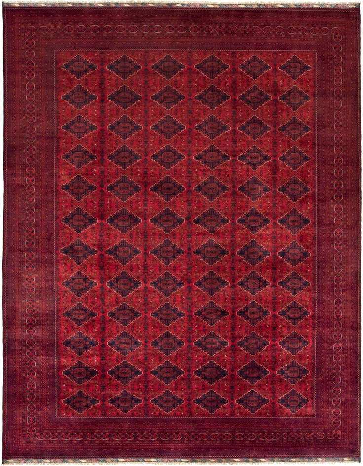 Detail image of 13' x 19' Hand Knotted Khal Mohammadi Rug