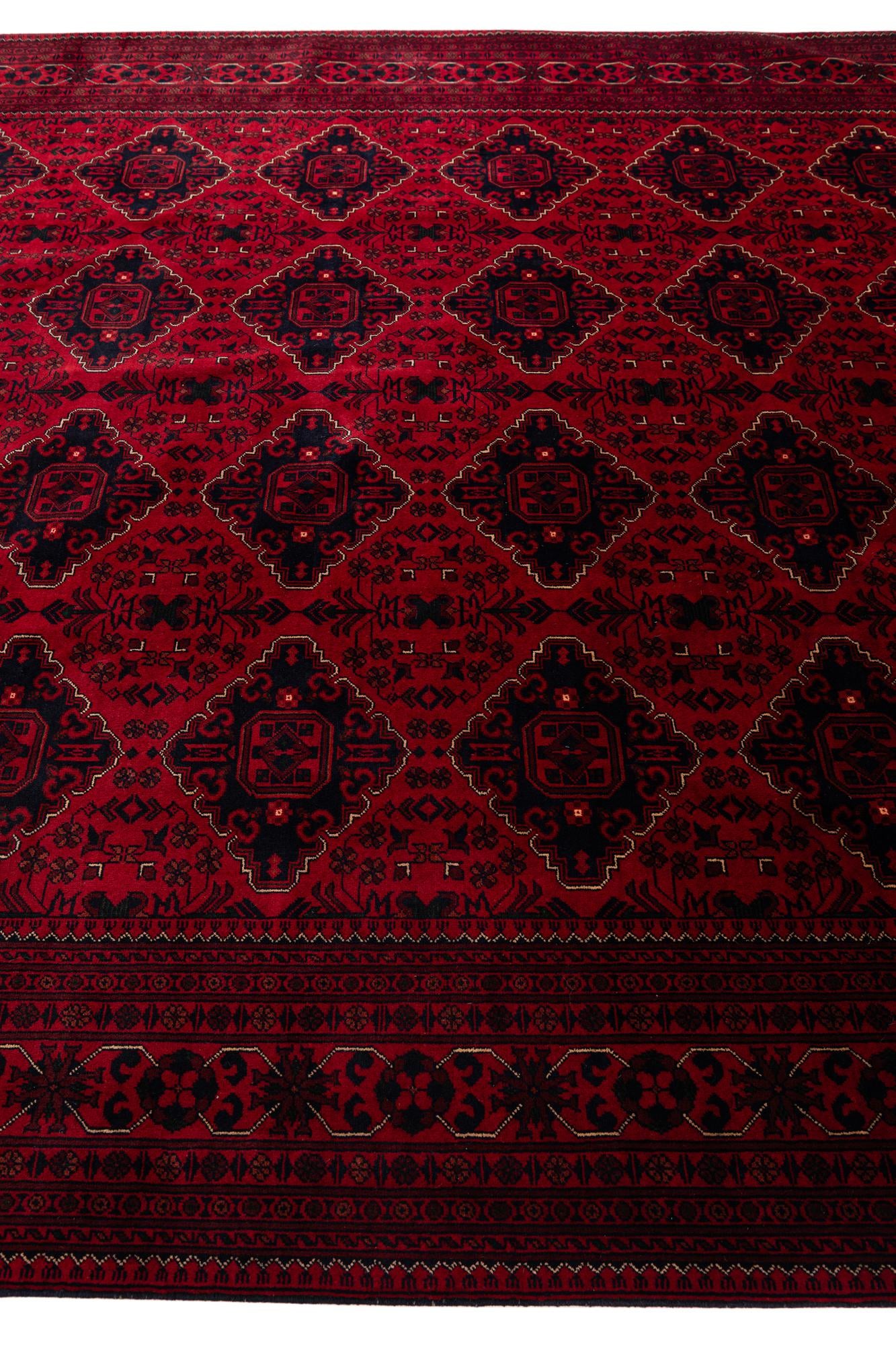 8' 6 x 11' 2 Hand Knotted Khal Mohammadi Wool Rug