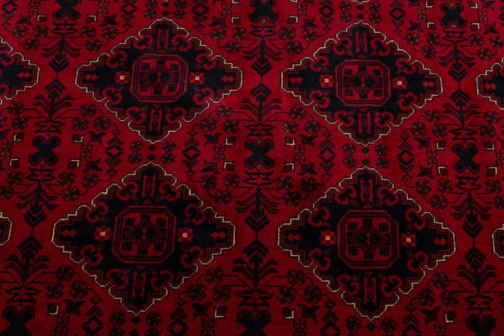 Detail image of 8' 6 x 11' 2 Hand Knotted Khal Mohammadi Wool Rug
