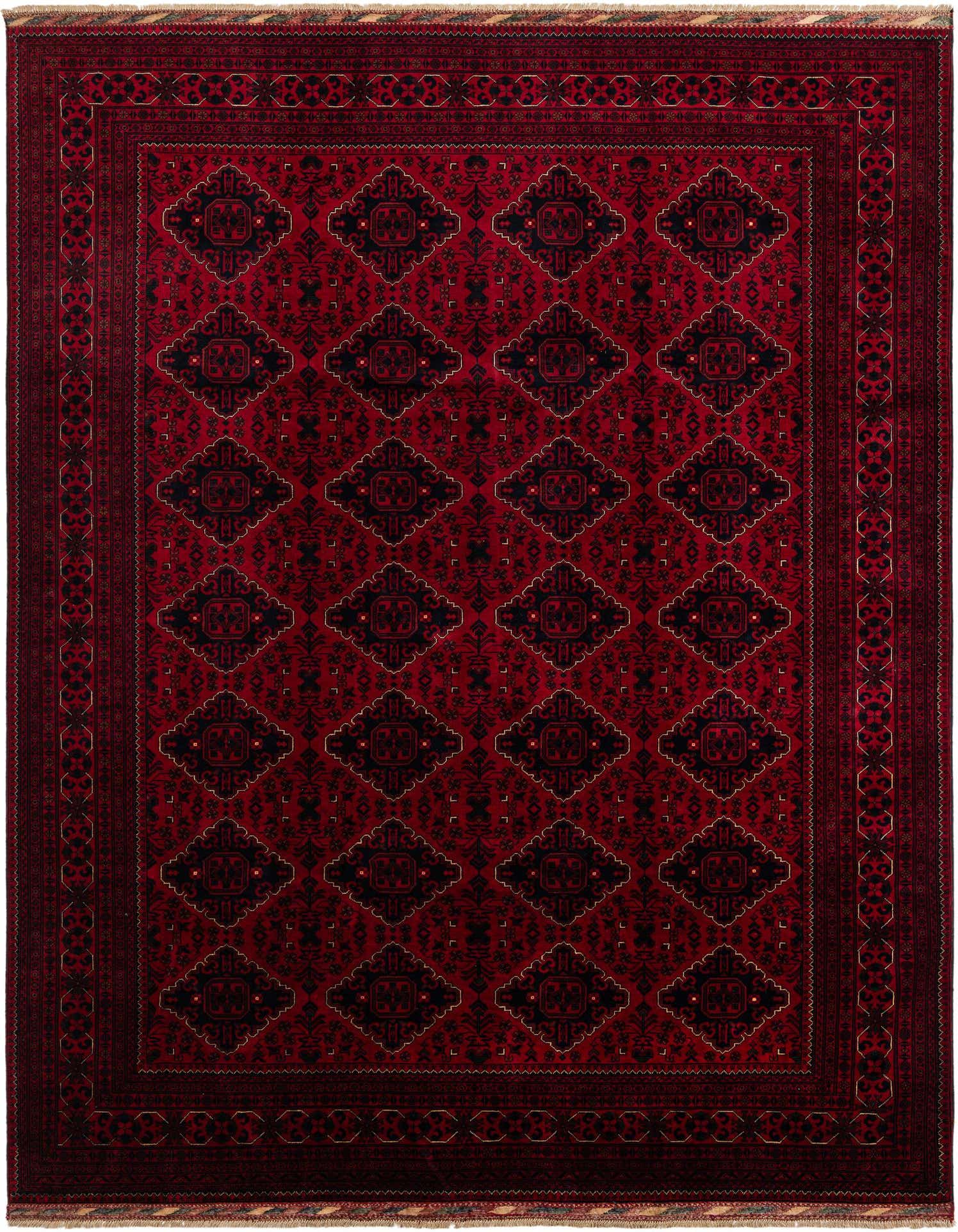 8' 6 x 11' 2 Hand Knotted Khal Mohammadi Wool Rug
