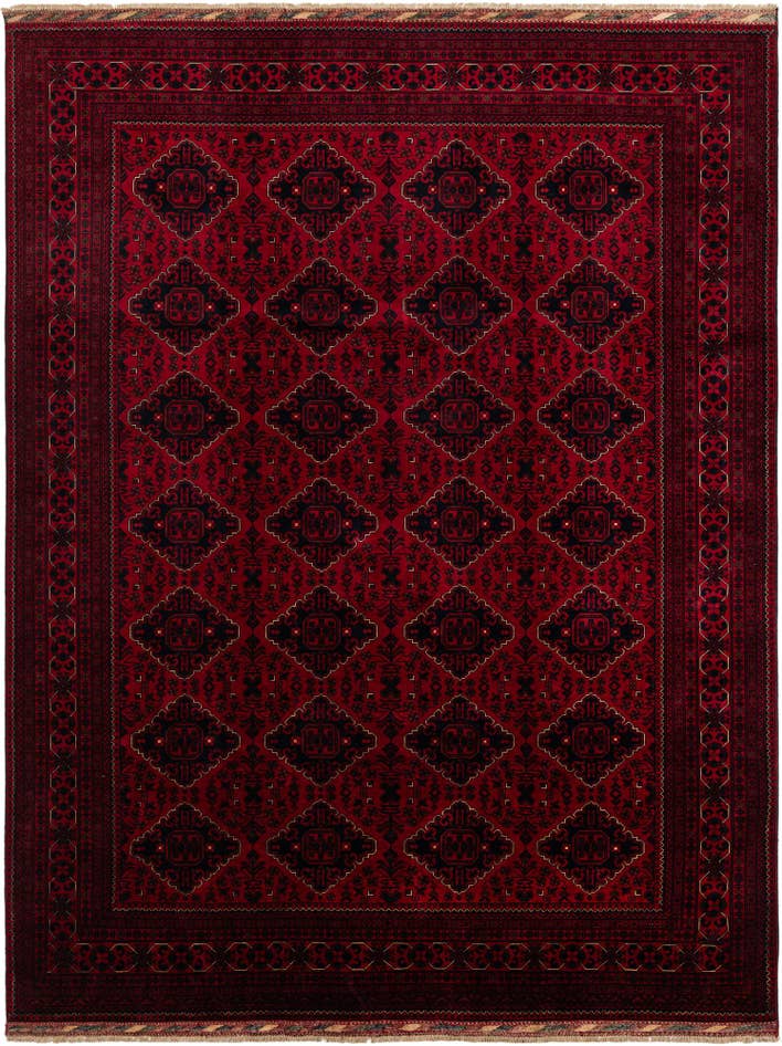 Detail image of 8' 6 x 11' 2 Hand Knotted Khal Mohammadi Wool Rug