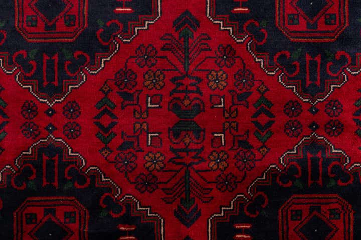 8' 2 x 11' 3 Hand Knotted Khal Mohammadi Wool Rug
