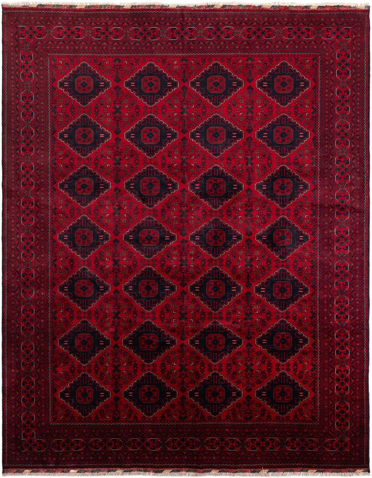 Detail image of 8' 2 x 11' 3 Hand Knotted Khal Mohammadi Wool Rug