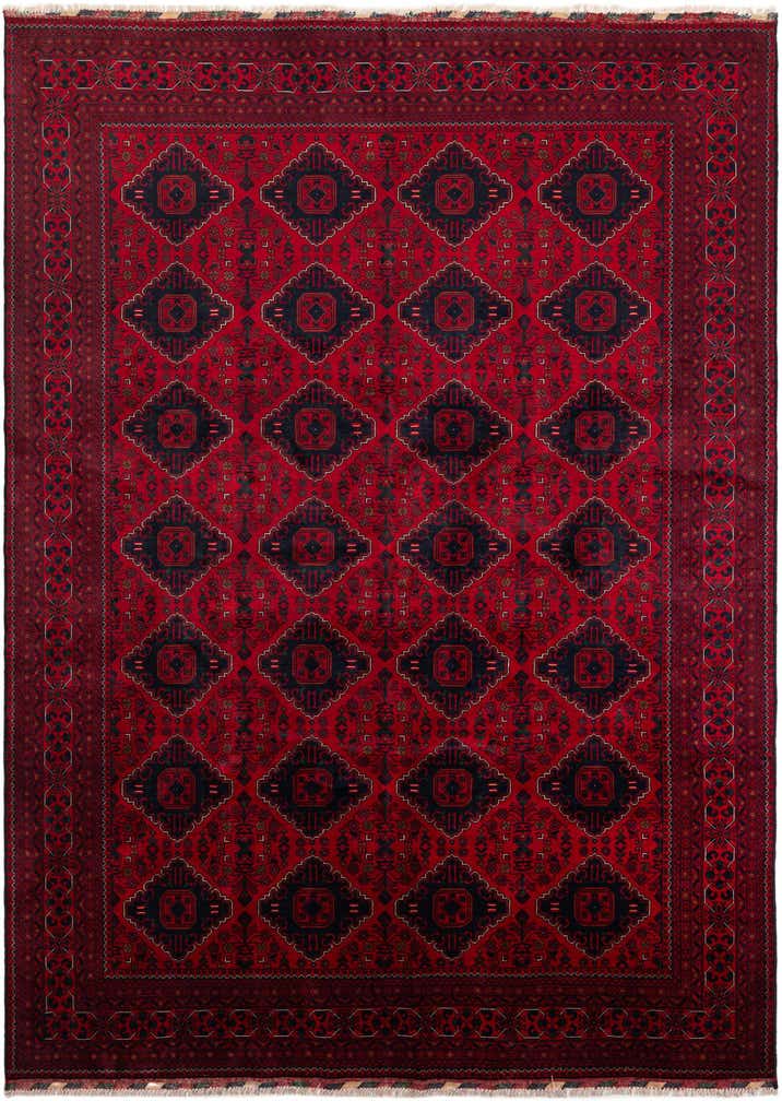 8' 2 x 11' 3 Hand Knotted Khal Mohammadi Wool Rug
