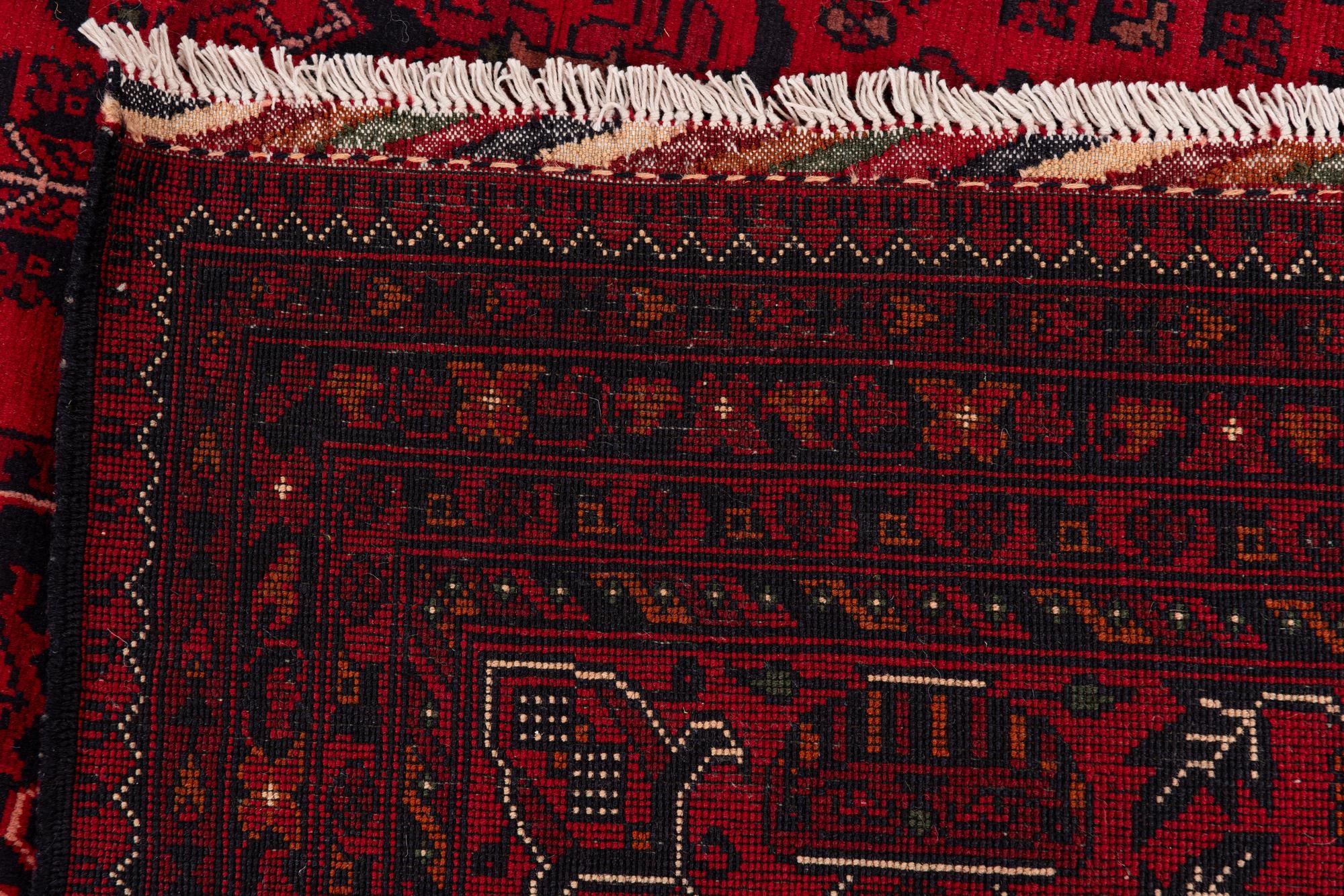8' x 11' 7 Hand Knotted Khal Mohammadi Wool Rug