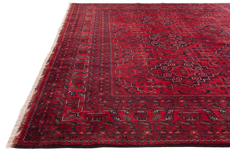Detail image of 8' x 11' 7 Hand Knotted Khal Mohammadi Wool Rug